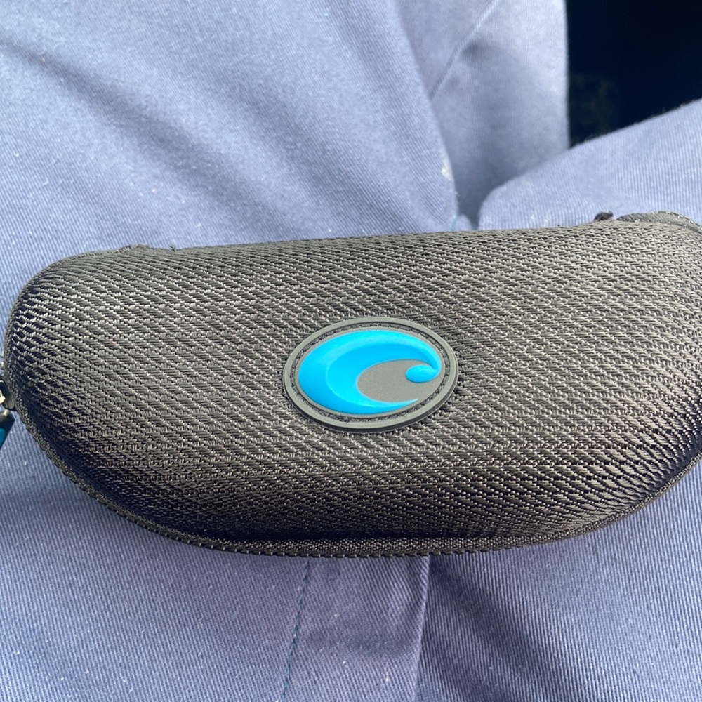 GULF SHORE Frame Color:Shiny Black Lenses:Blue Mirror Polarized Polycarbonate